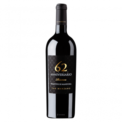 San Marzano 62 Anniversario Primitivo di Manduria Riserva 2020